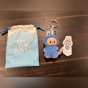 Blue Labubu - Pin for Love Series